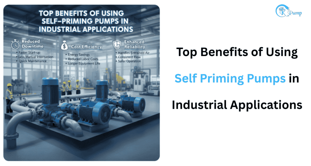 Top Benefits of Using Self Priming Pumps in Industrial Applications