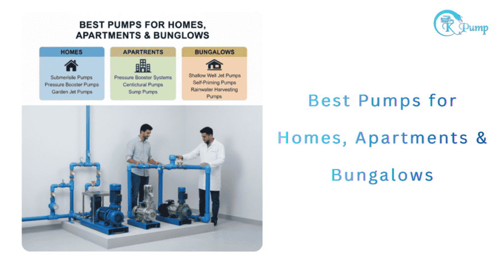 Best Pumps for Homes, Apartments & Bungalows