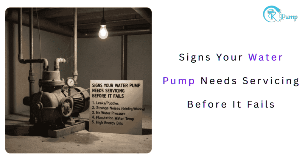 Signs Your Water Pump Needs Servicing Before It Fails
