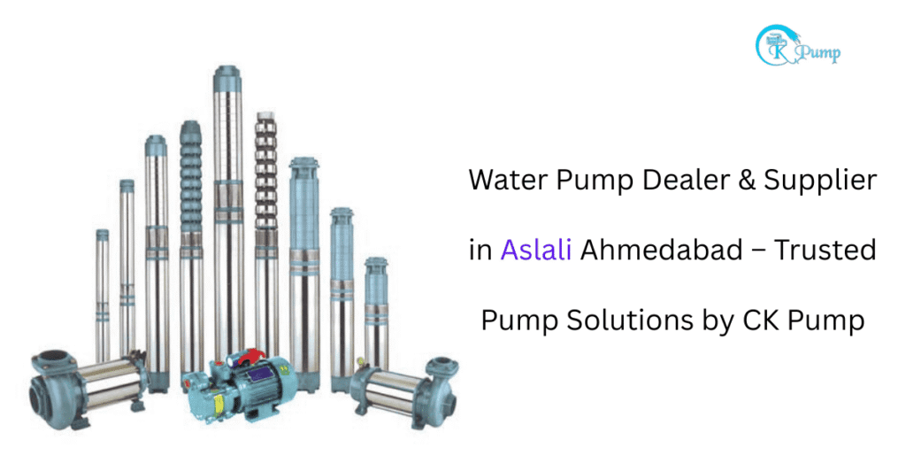 Water Pump Dealer & Supplier in Aslali