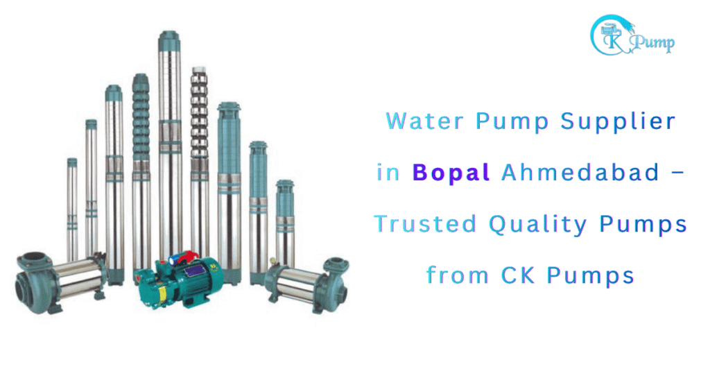 Water Pump Supplier in Bopal Ahmedabad