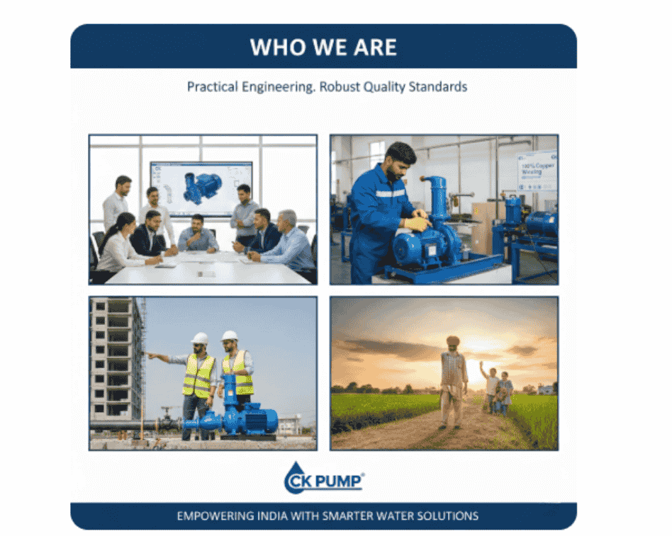 Who We Are - Ck Pump- Water Pump Manufacturer