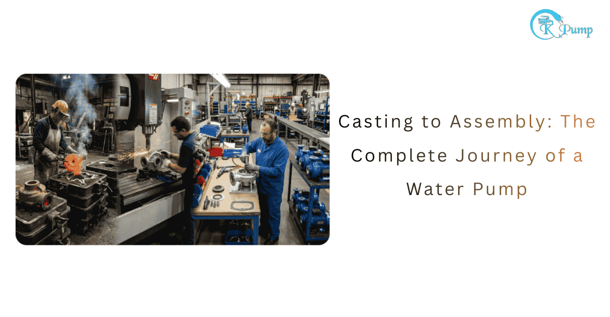 Casting to Assembly: The Complete Journey of a Water Pump