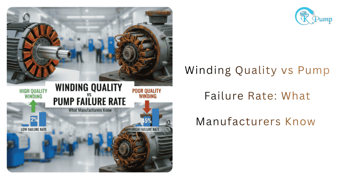 Winding Quality vs Pump Failure Rate What Manufacturers Know