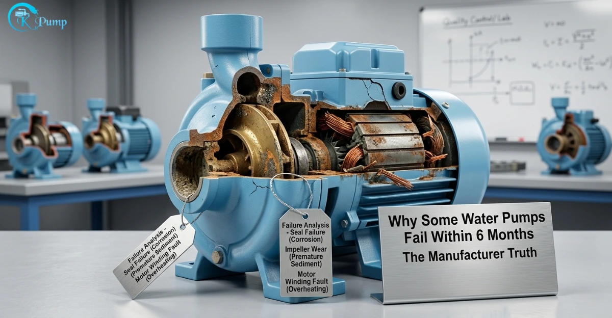 Why Some Water Pumps Fail Within 6 Months